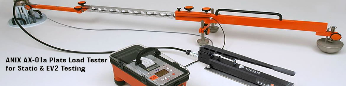 ANIX AX-01a Plate Load Tester for Static & EV2 Testing
